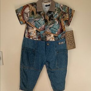 Kids Animal Adventure Bodysuit